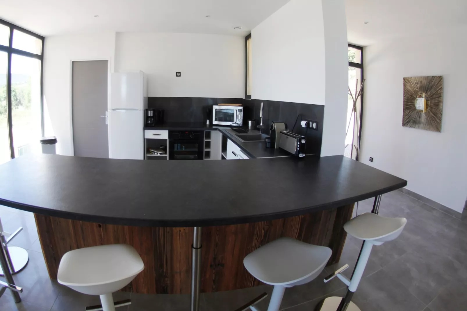 Villa moderne-Keuken