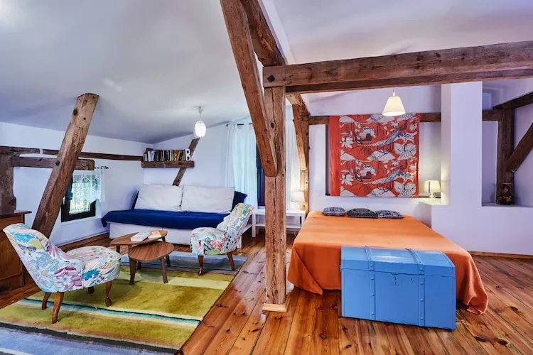 Dom wakacyjny w Sasinie dla max 8 osób-Slaapkamer