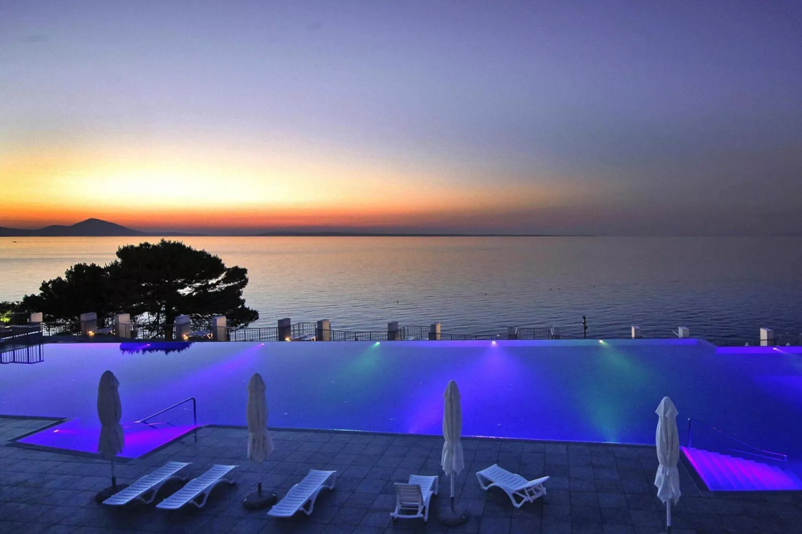 Apartments Punta, Veli Losinj-2-Raum-App., A1 (2+1), ca. 37 qm, für 3 Pers.-Uitzicht zomer