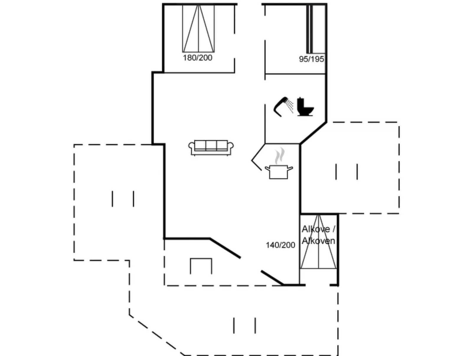 "Edzard" - 200m from the sea-Binnen