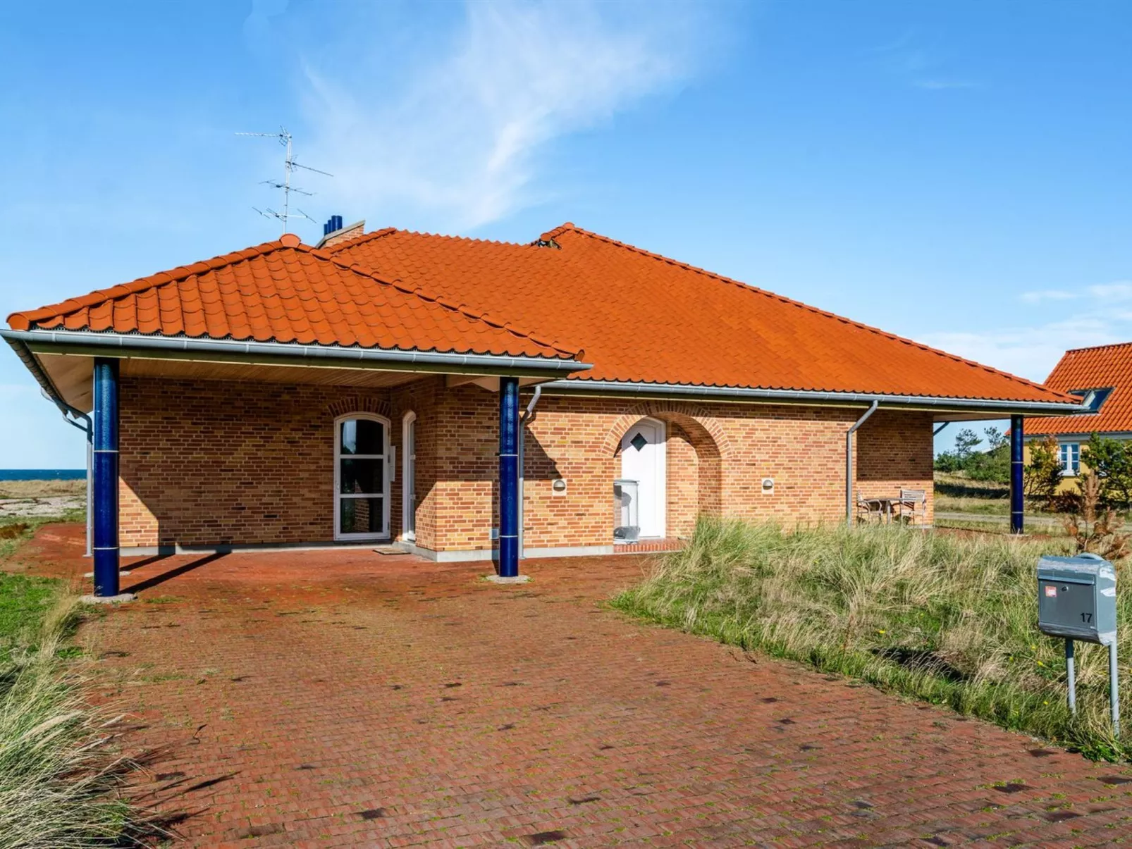"Solvej" - 120m from the sea-Buiten