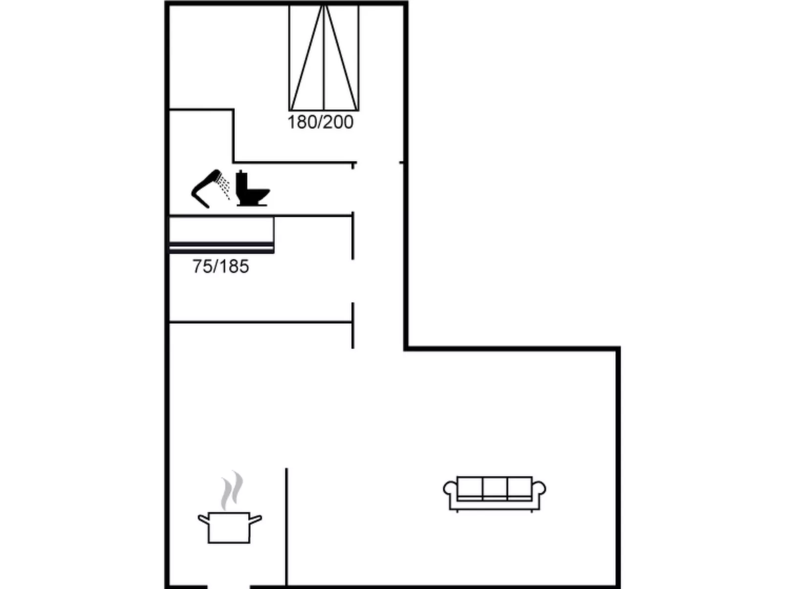 "Ingobert" - 50m from the sea-Binnen