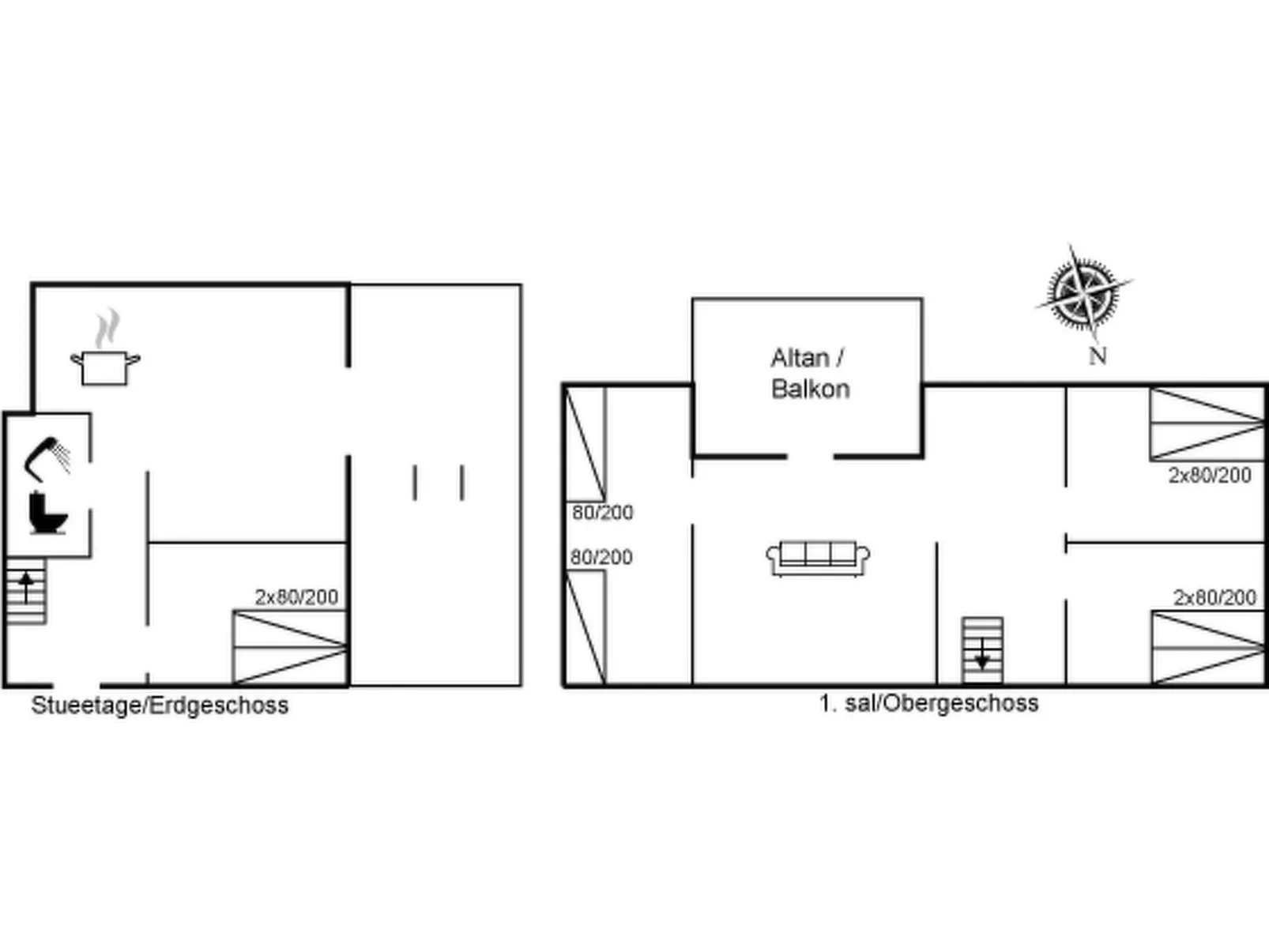 "Naina" - 200m from the sea-Binnen