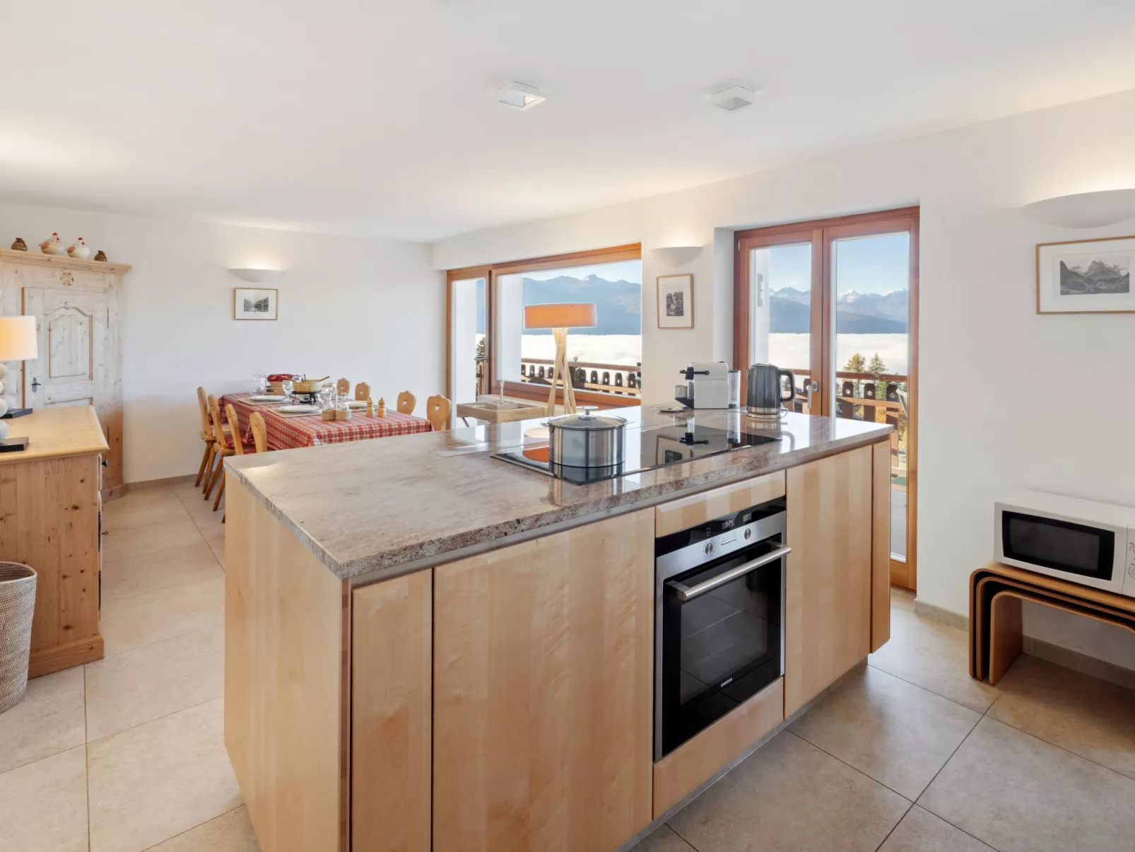 Les Aiguilles Vertes Rez inférieur-Binnen