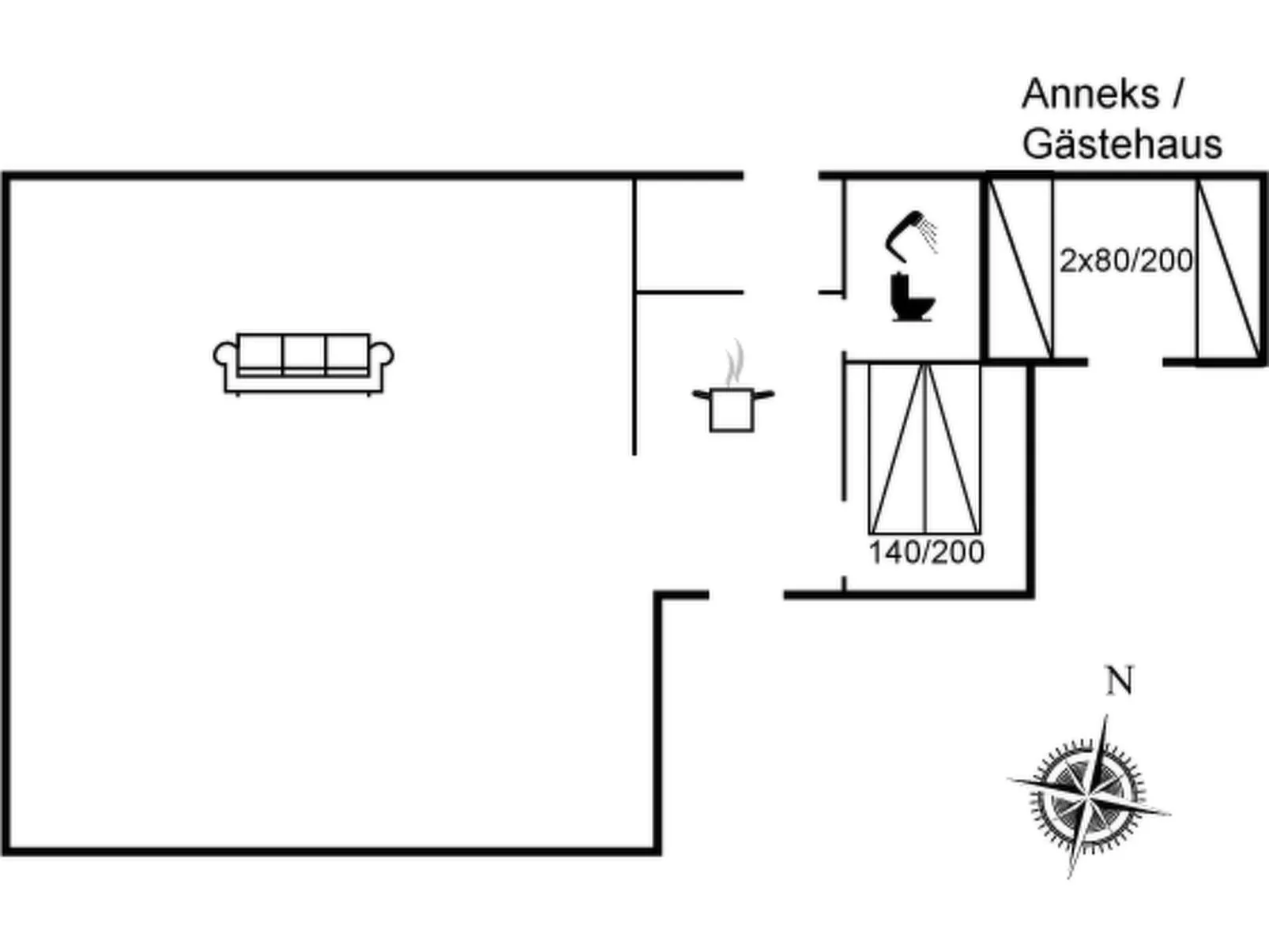 "Guthbrand" - 900m from the sea-Binnen