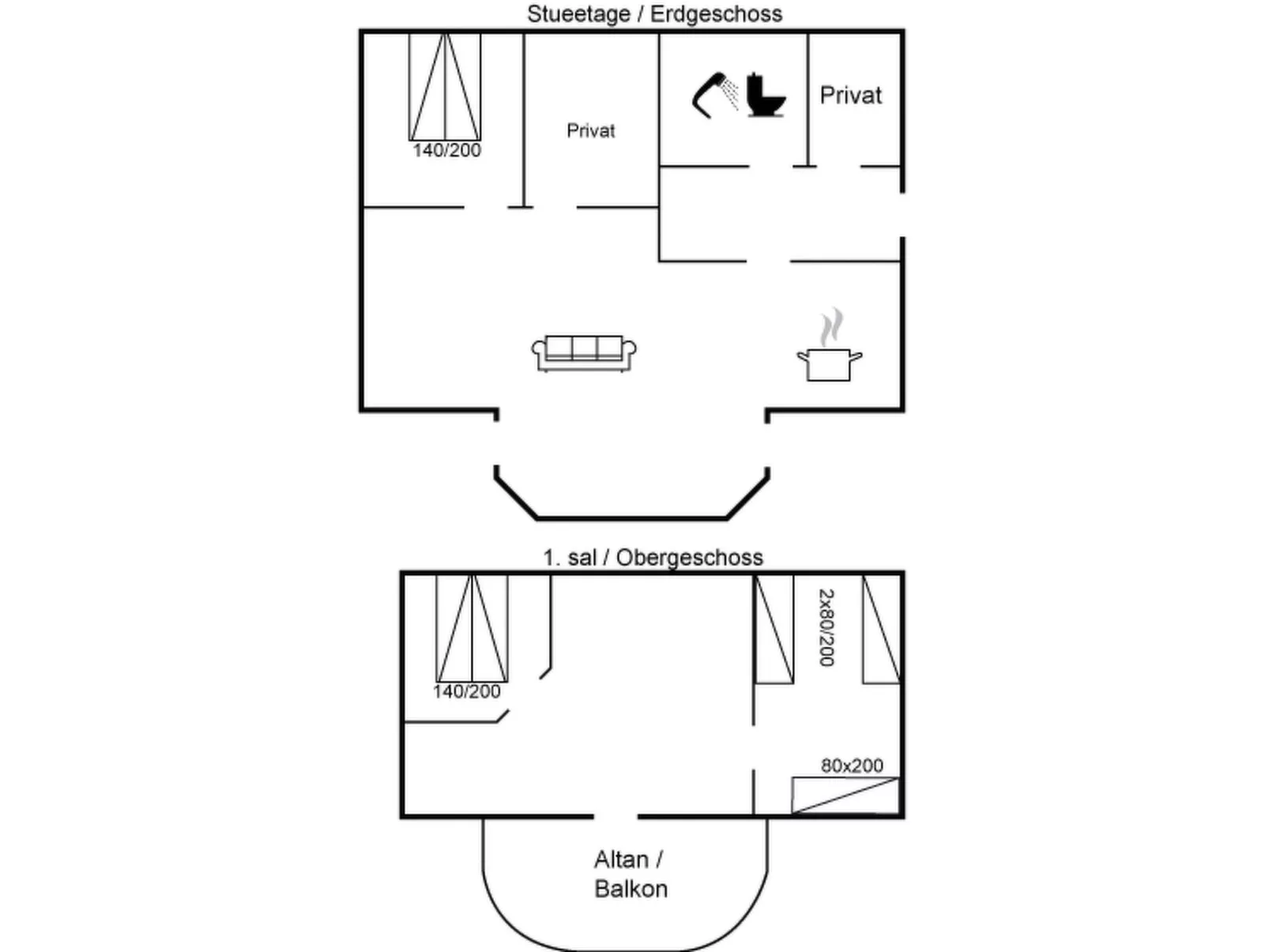 "Simo" - 250m from the sea-Binnen