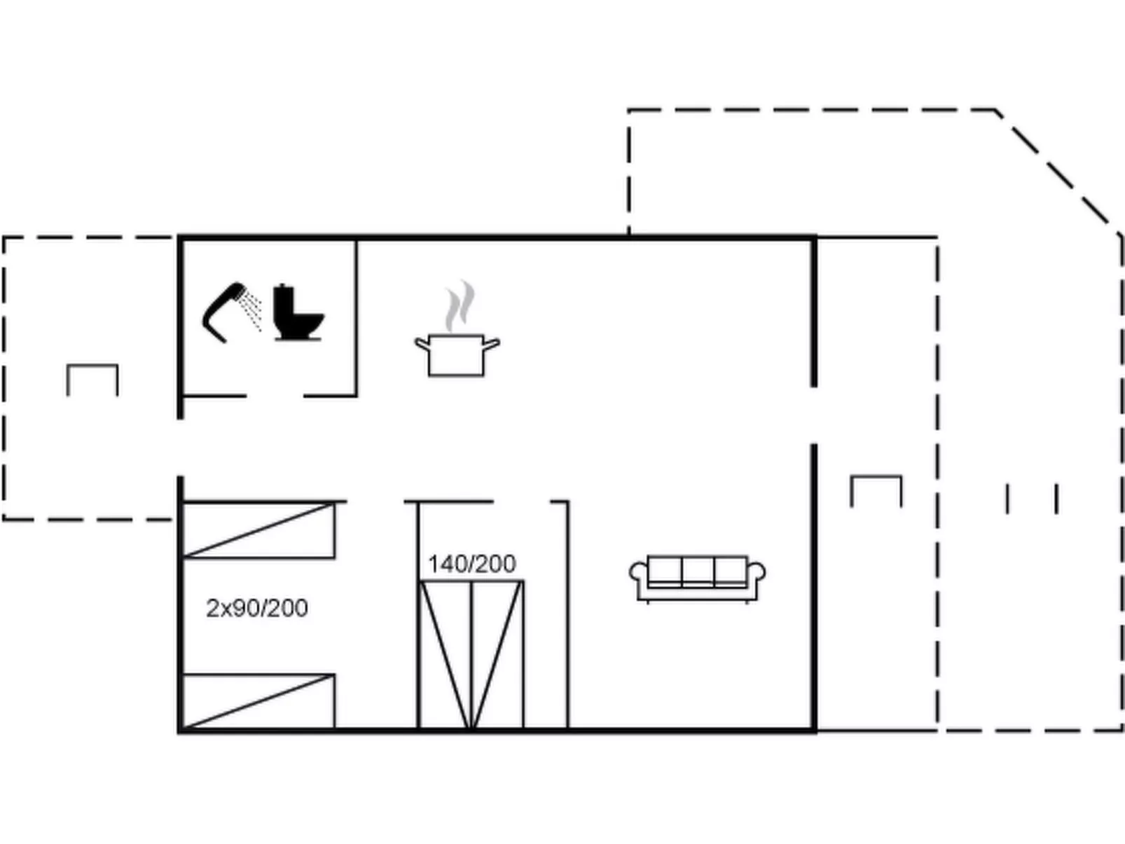 "Fiallar" - 7.5km from the sea-Binnen