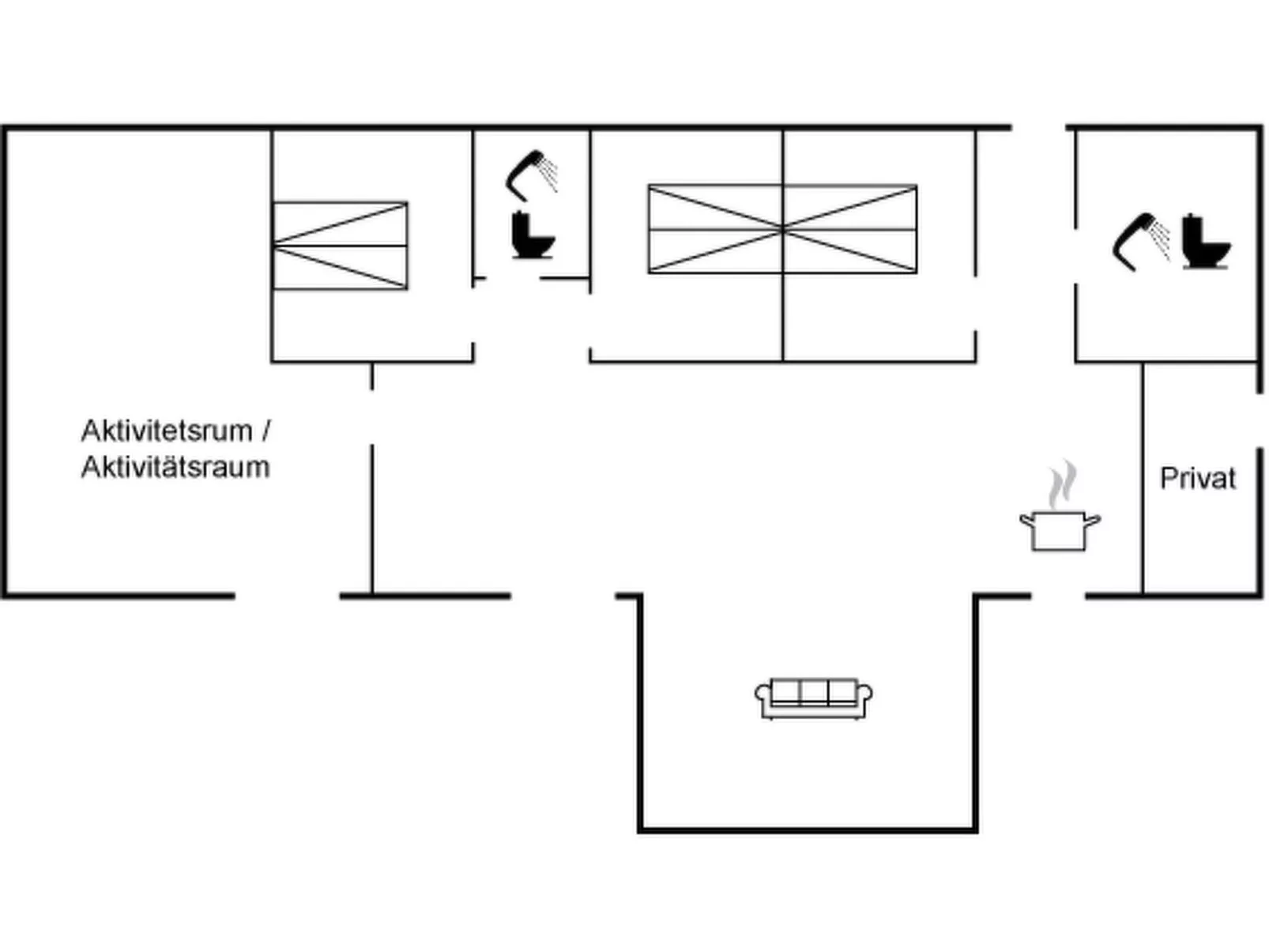 "Måns" - 500m to the fjord-Binnen