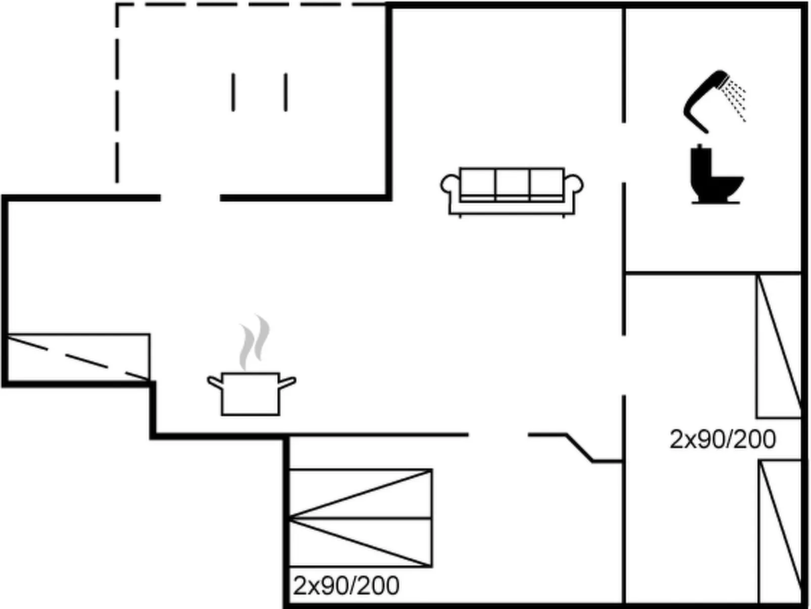 "Manfred" - 6km from the sea-Binnen