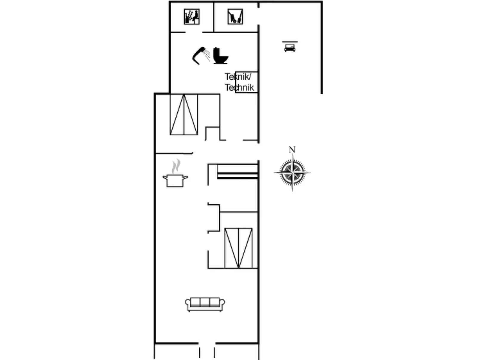 "Alena" - 1km from the sea-Binnen