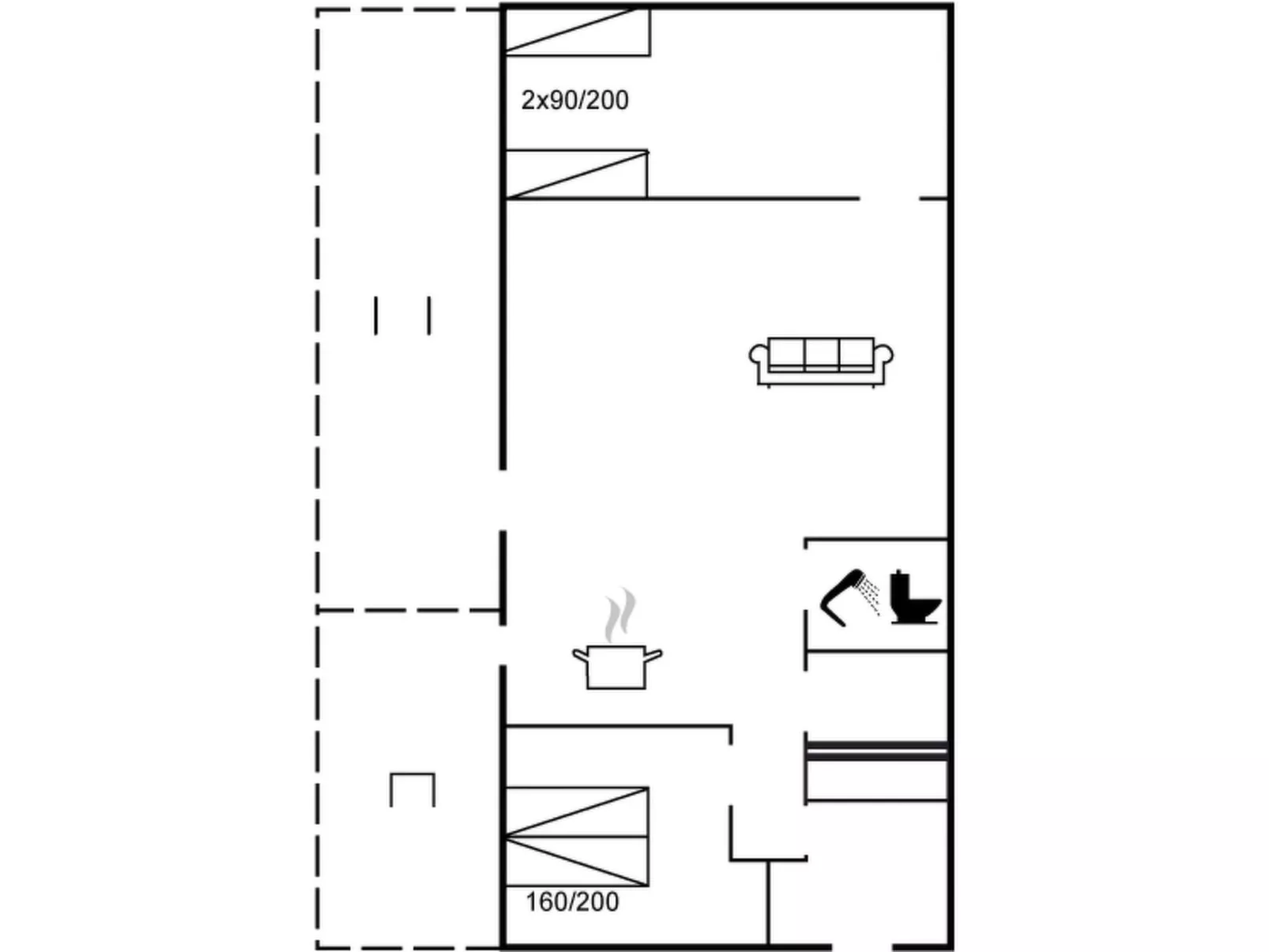 "Mahalia" - 300m from the sea-Binnen