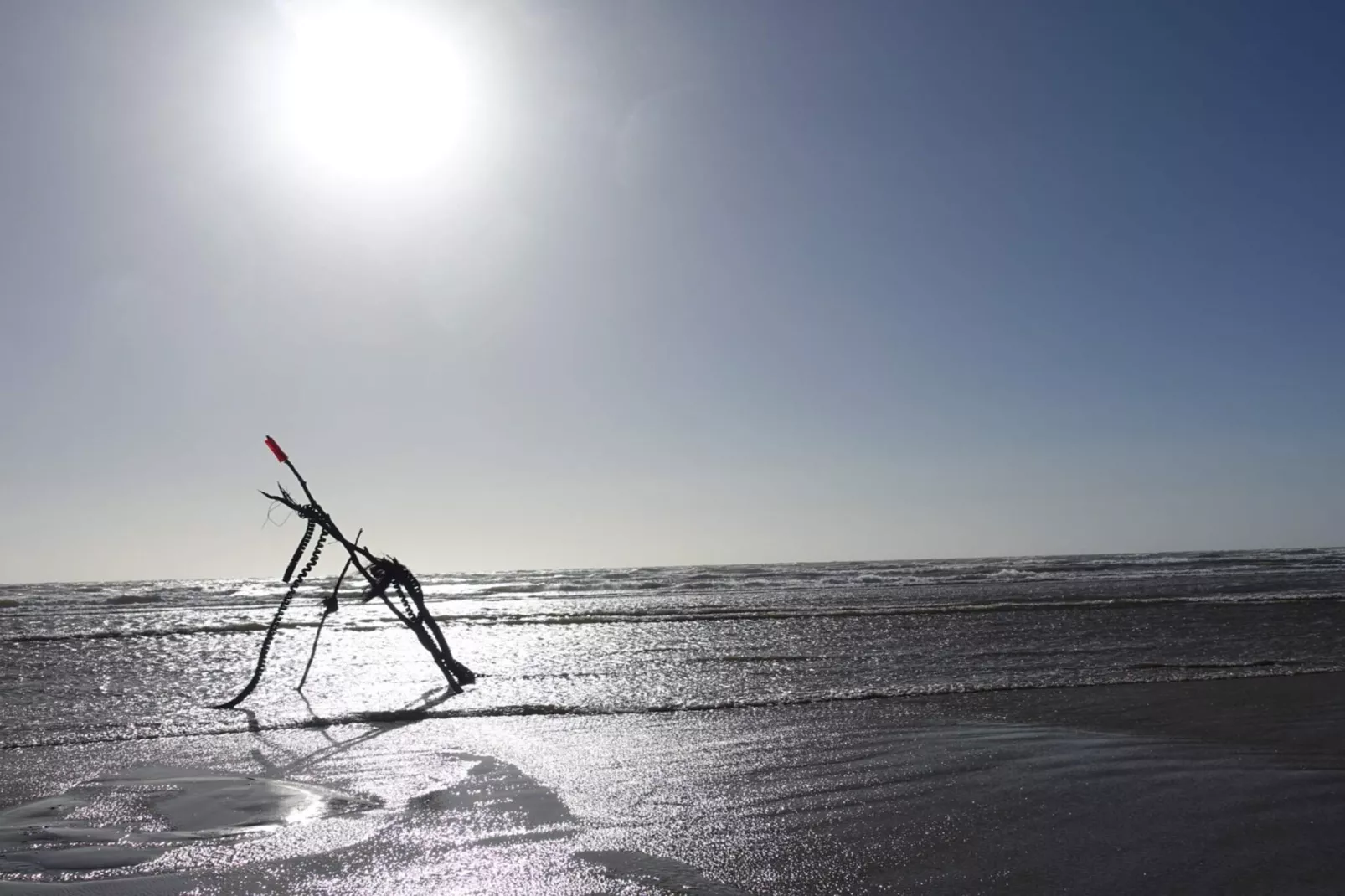 Rustieke Strandhut in Rindby-By Traum-Waterzicht