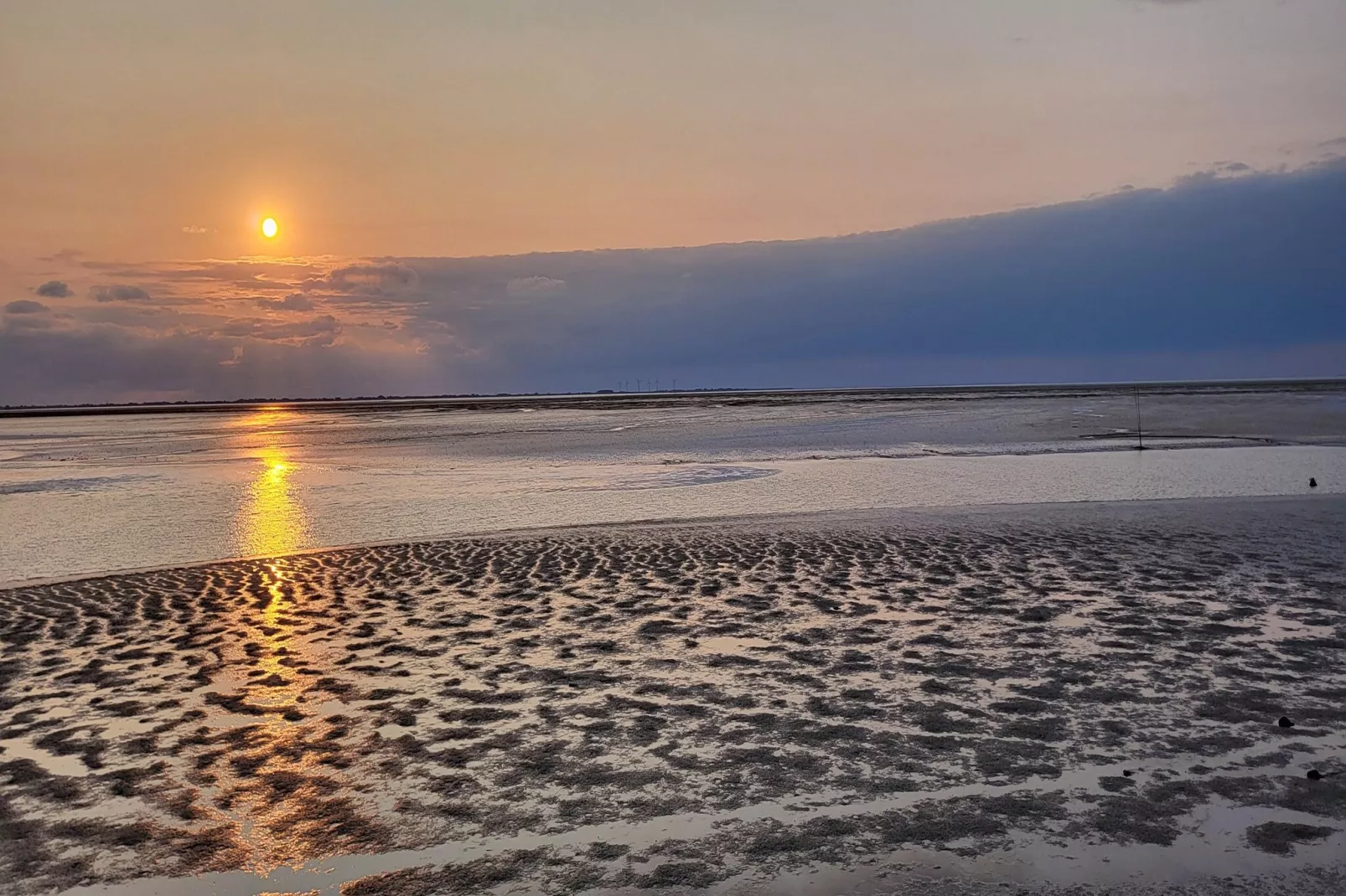 SeeZeichen auf Nordstrand - 4 Personen-Gebieden zomer 5km