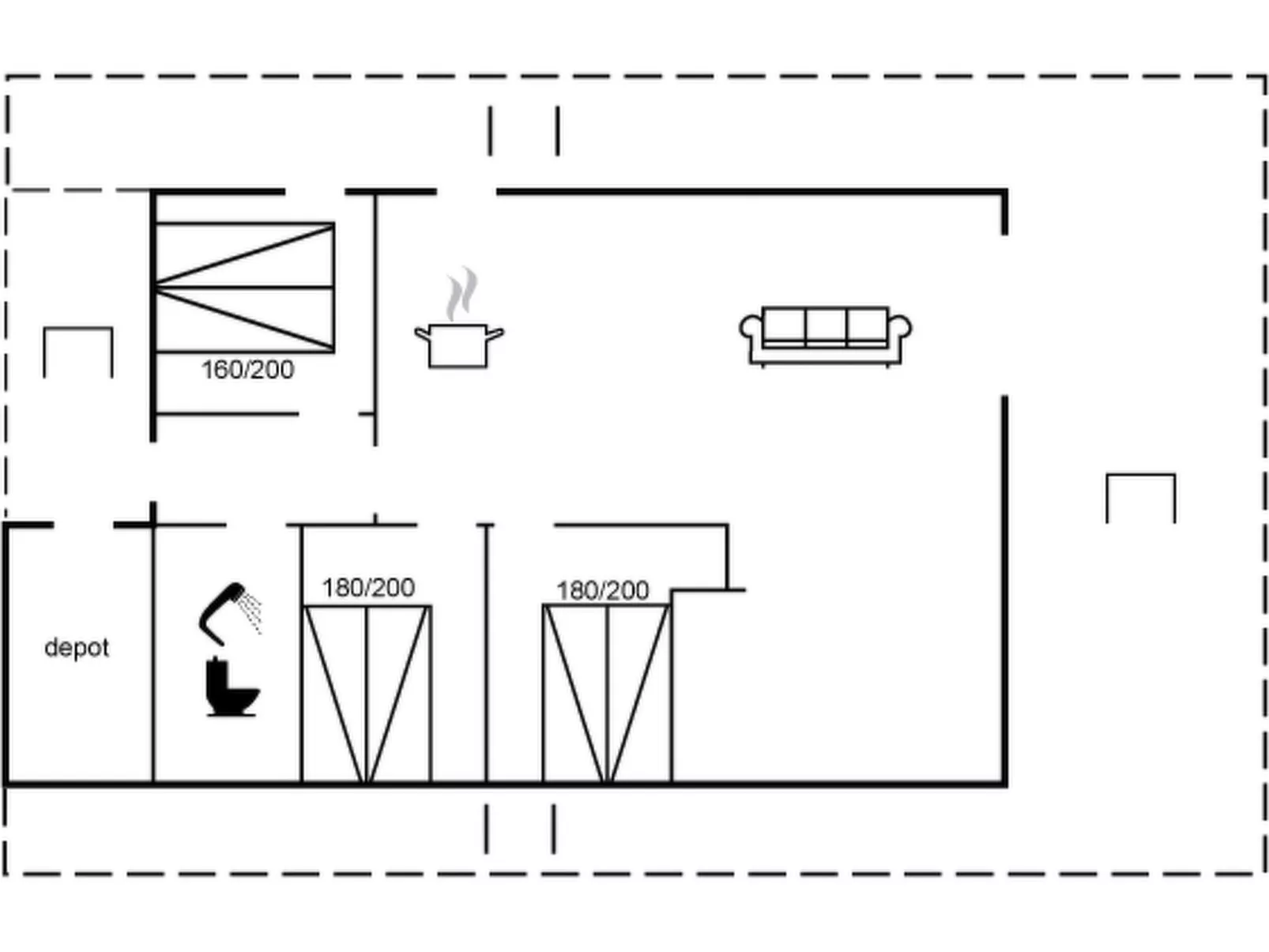 "Ferdine" - 1.5km from the sea-Binnen