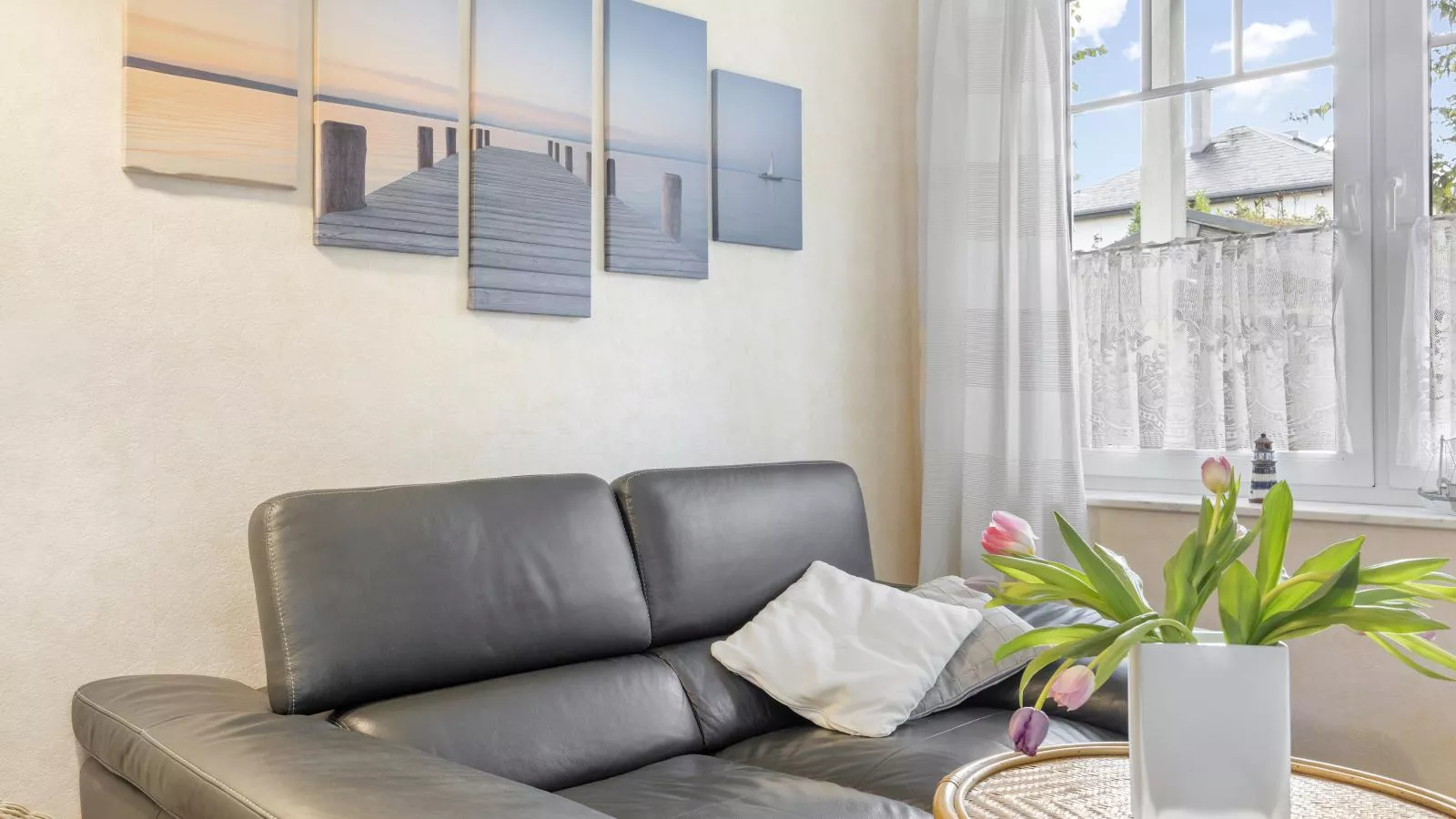 Nordlicht - Strandkorb EG-Woonkamer