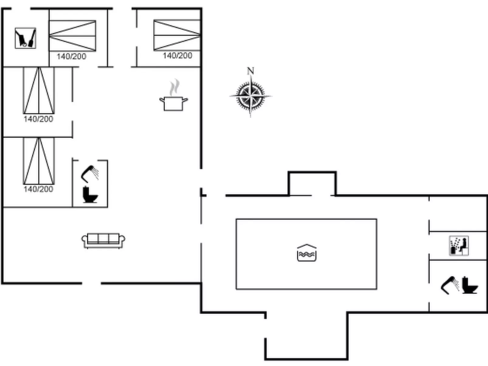 "Karmen" - 250m to the fjord-Binnen