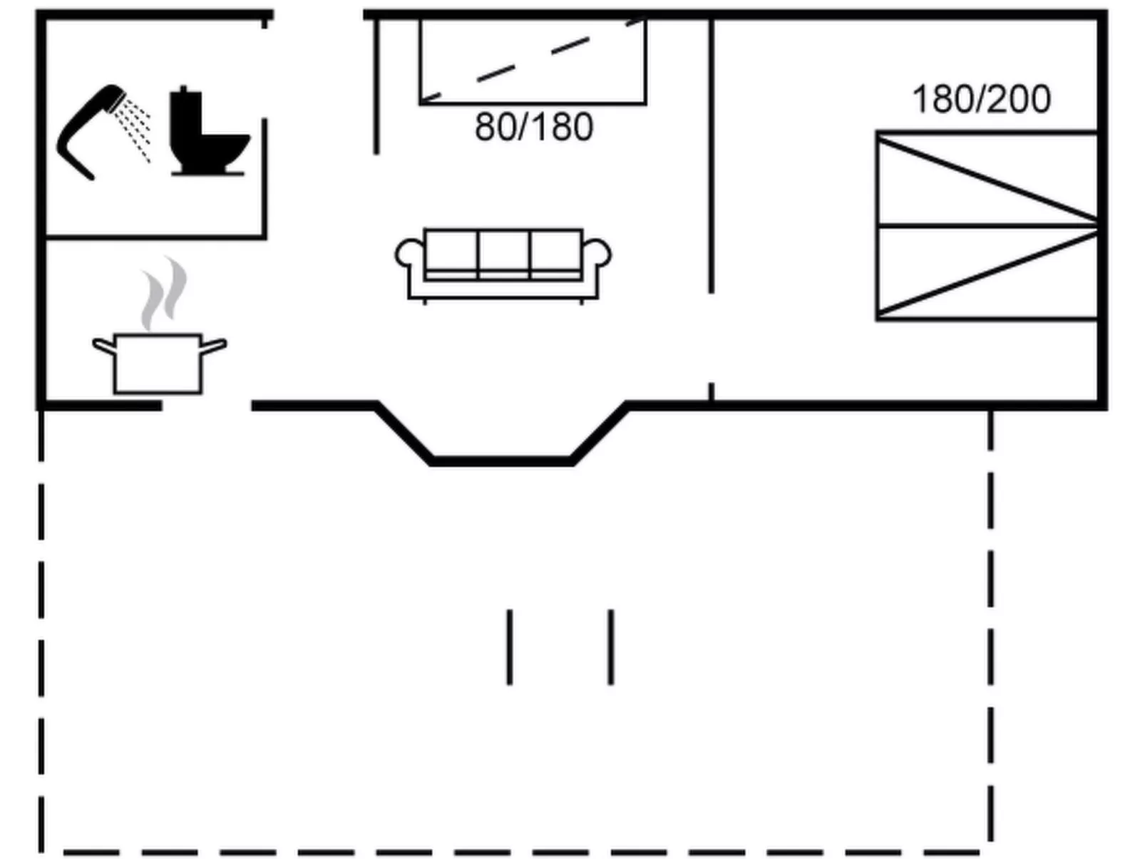 "Maelle" - 150m from the sea-Binnen