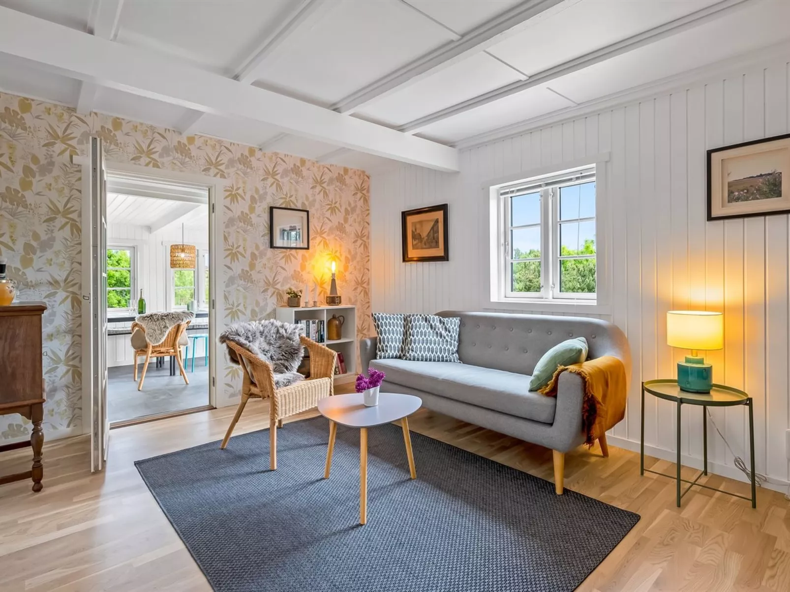 "Blomma" - 1km from the sea-Binnen