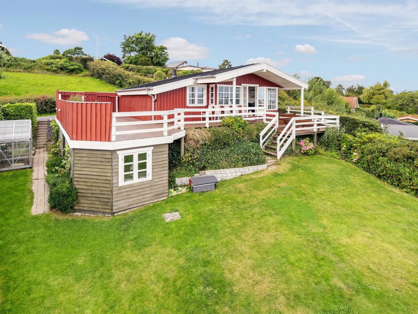 "Gesine" - 50m to the fjord-Buiten