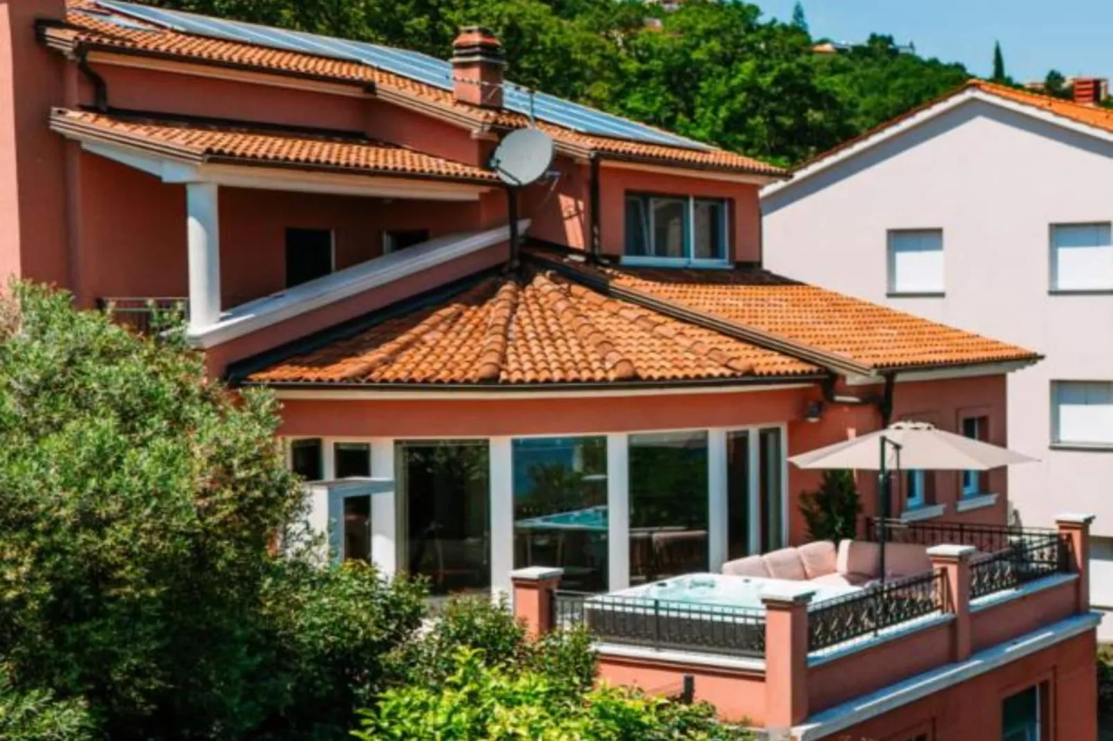 Villa Marid Opatija - One Bedroom Apartment With Balcony-Buitenlucht