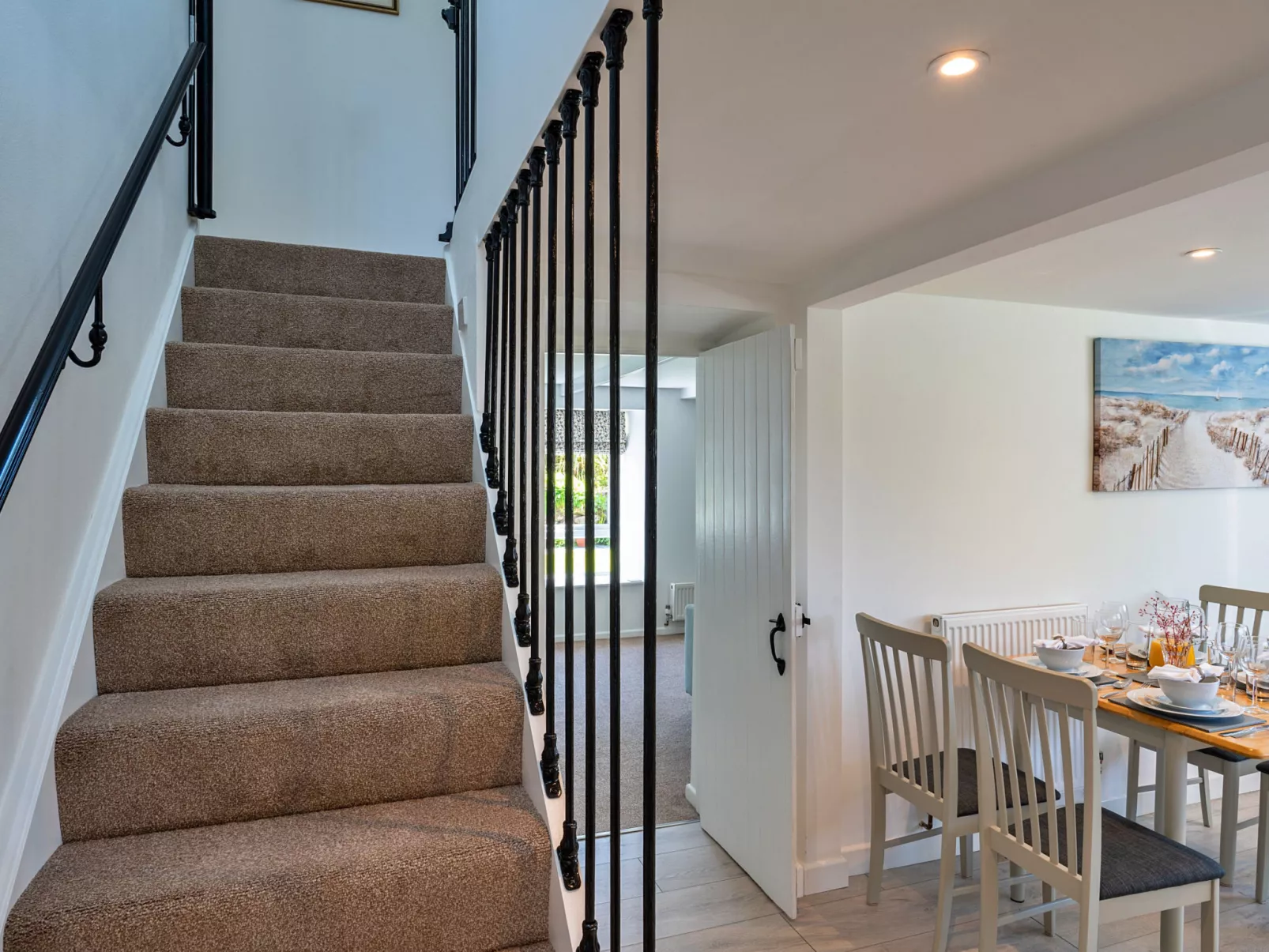 Trethew Cottage-Binnen