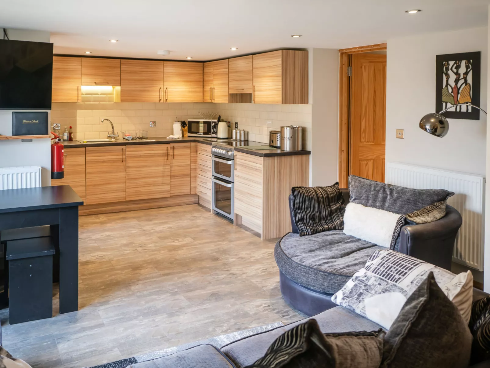 Pottles Cottage-Binnen