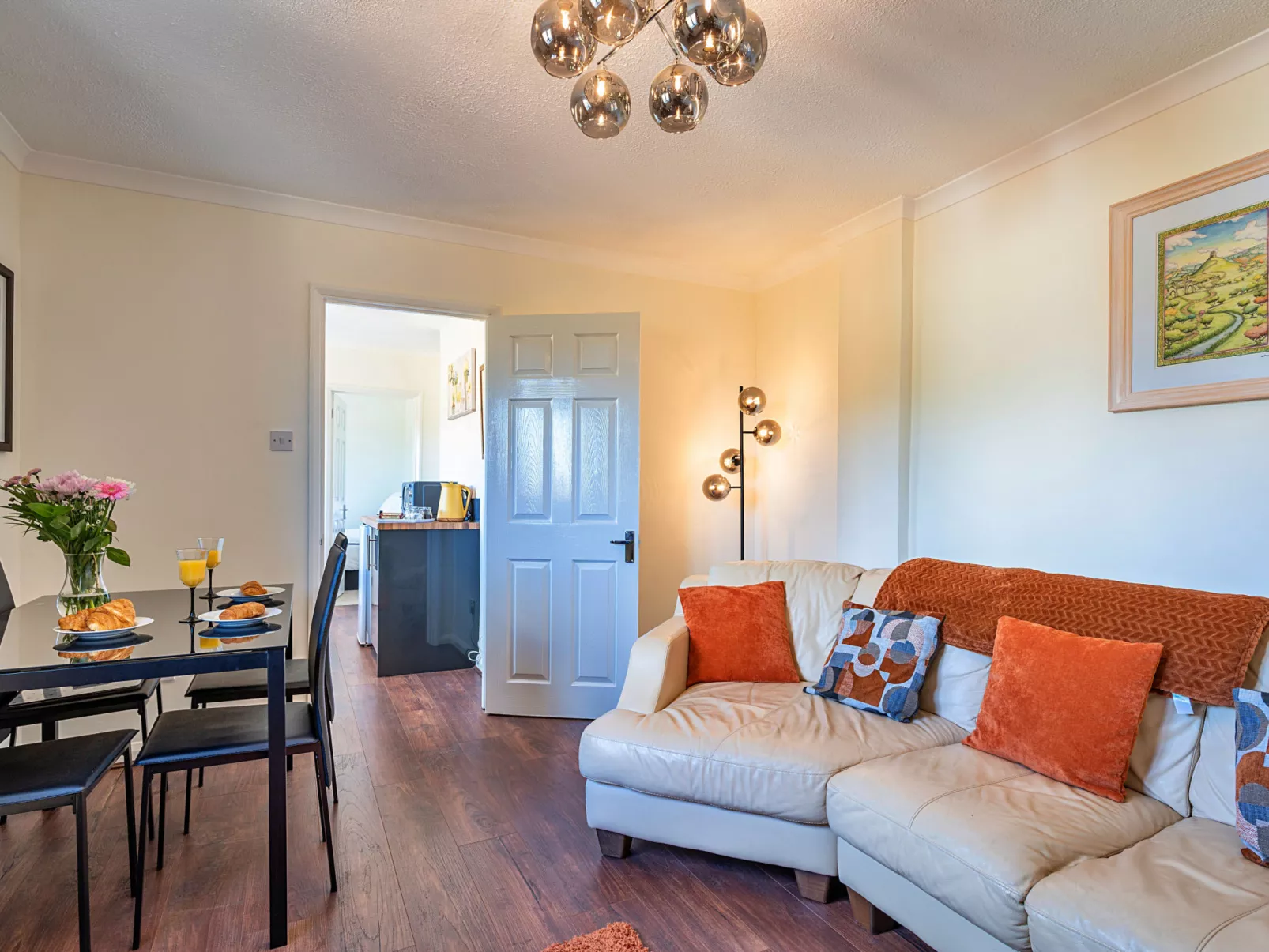 The Annexe at Rosebud Cottage-Binnen