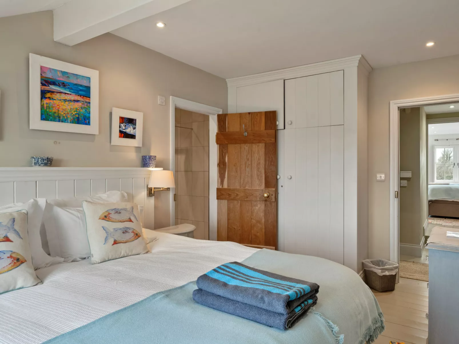 St Eval School House-Binnen