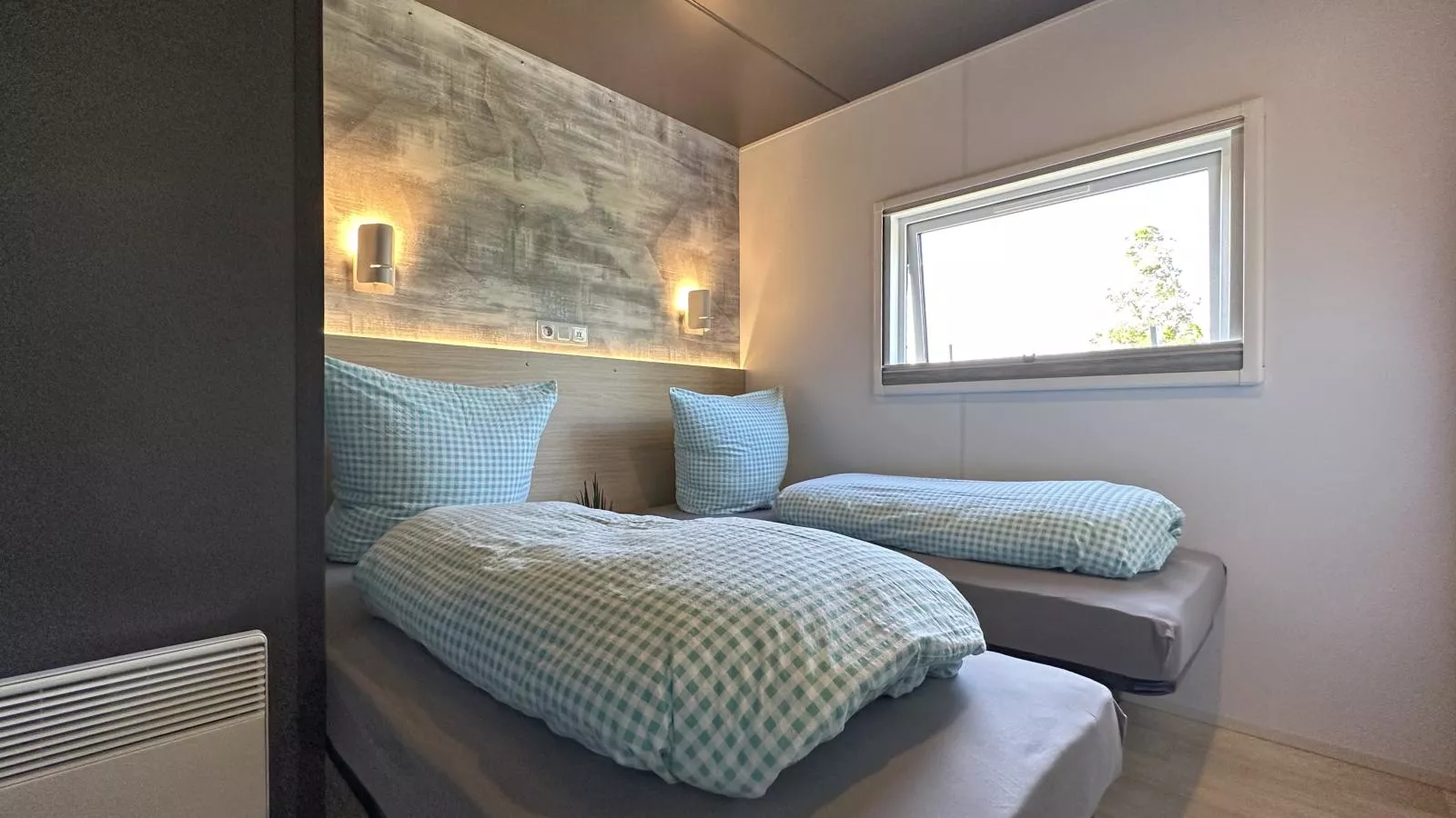 Feriendorf Seeblick - Tiny Chalet Nr 3-Slaapkamer