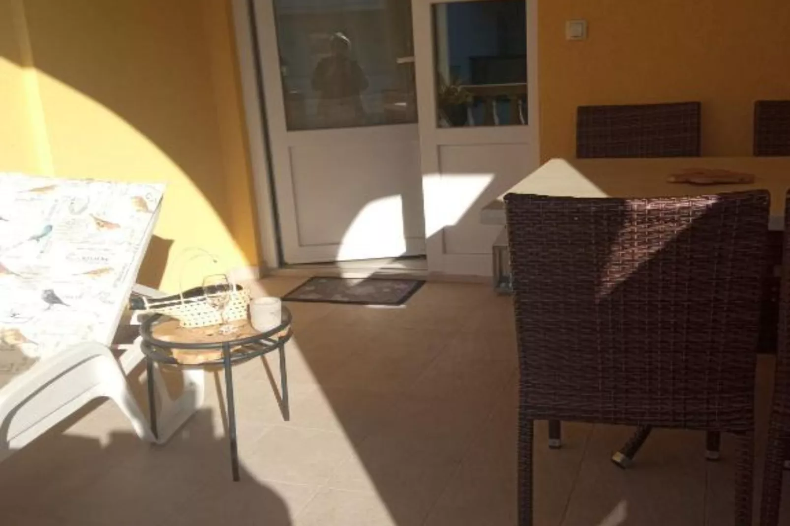 Cozy Vodice Garden Apartments With Terrace and BBQ - Standard one bedroom apartment (RED)-Terras
