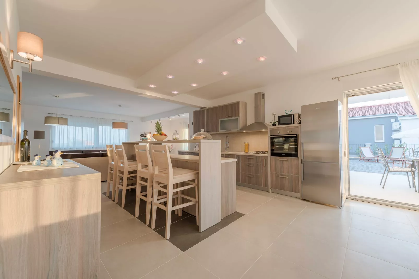 Luxury Escape with Swimming Pool & Modern Design -Deluxe Four Bedroom Villa with Private Pool (Villa 6)-Keuken