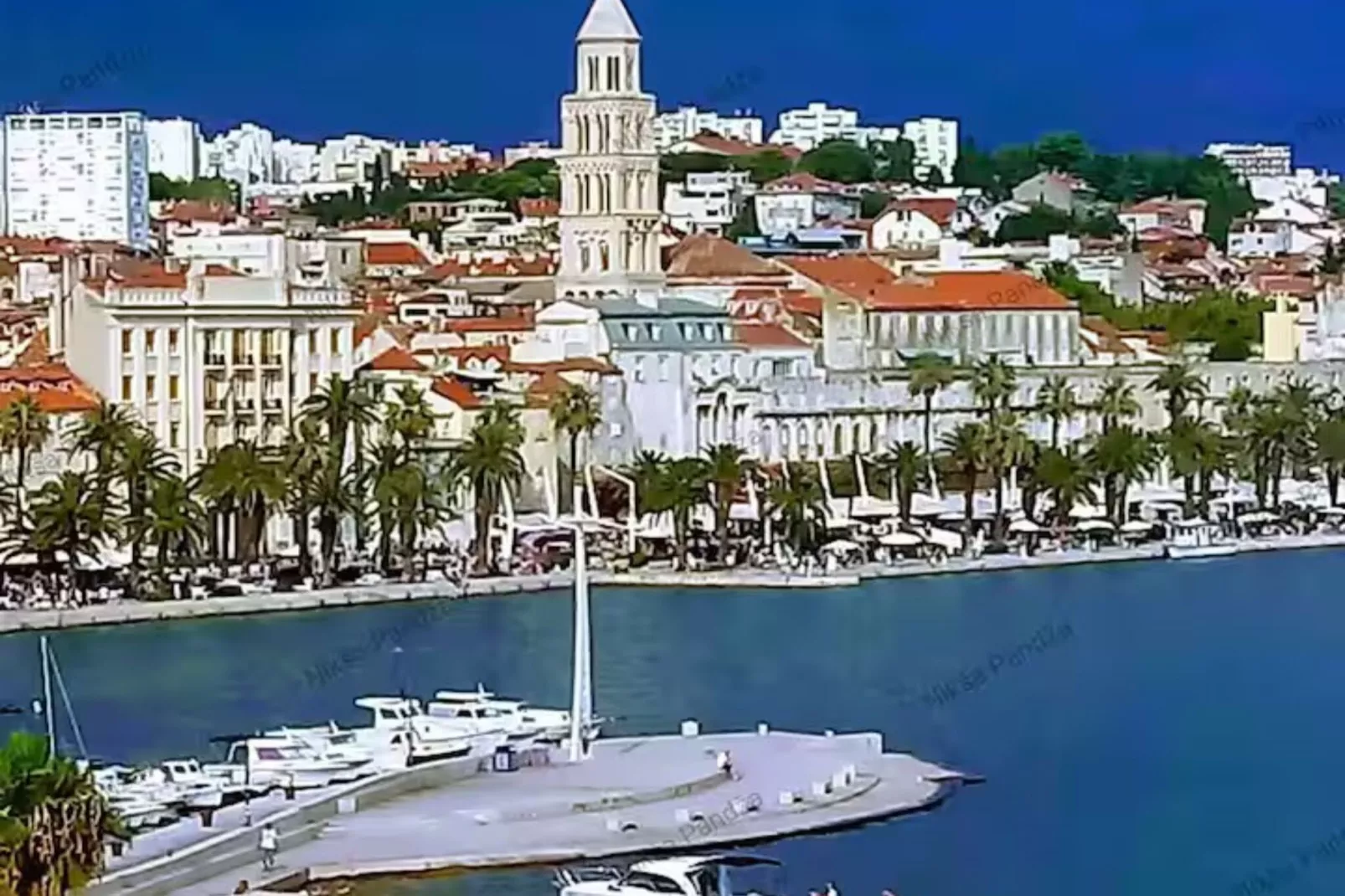 Silver Gate Rooms-Diocletian's Palace - Six-Bed Room-Uitzicht