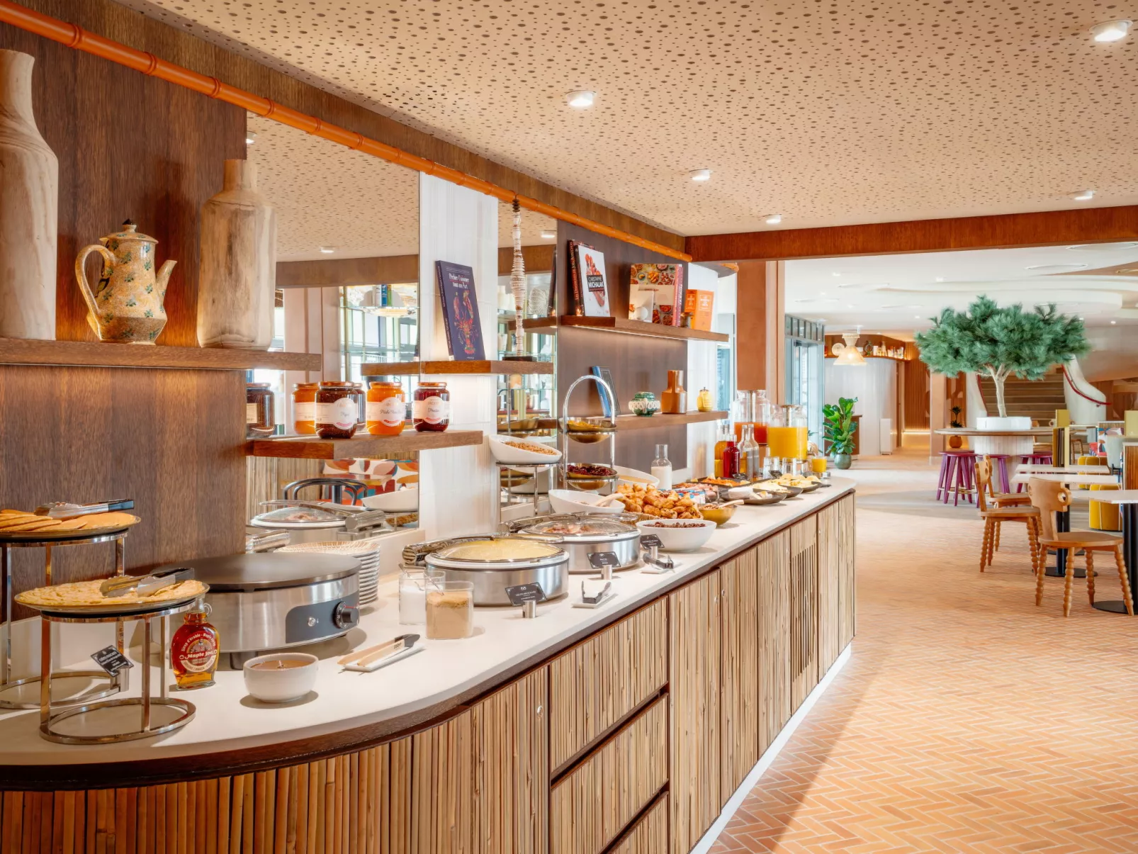 La Résidence-Binnen