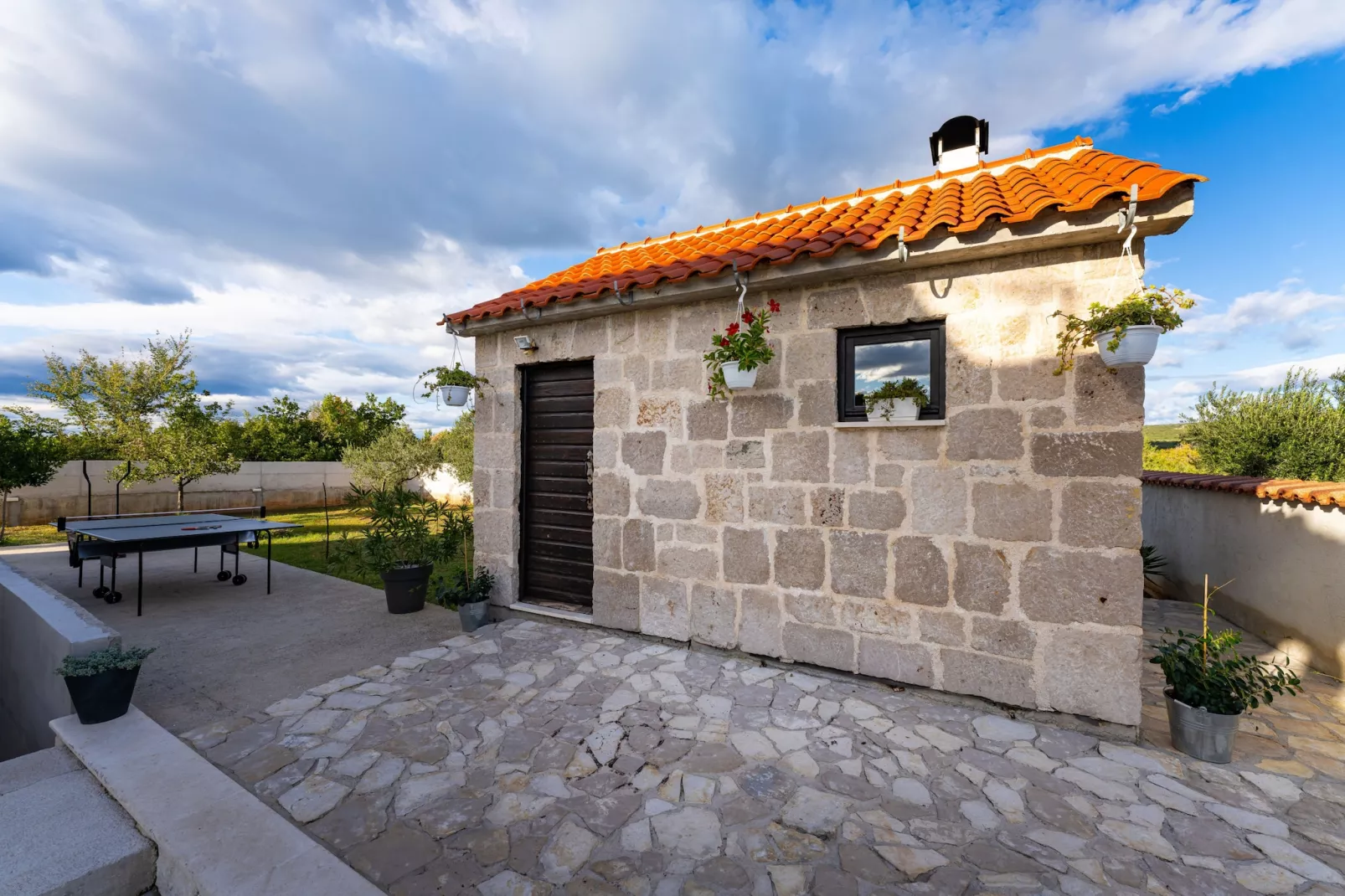 Villa Marijana-Buitenkant zomer