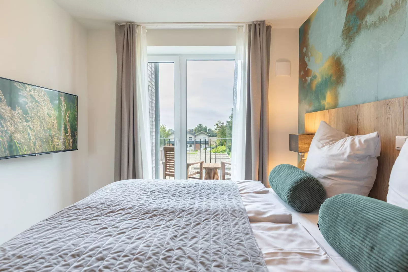 Küstenbrise de Luxe auf Nordstrand-Slaapkamer