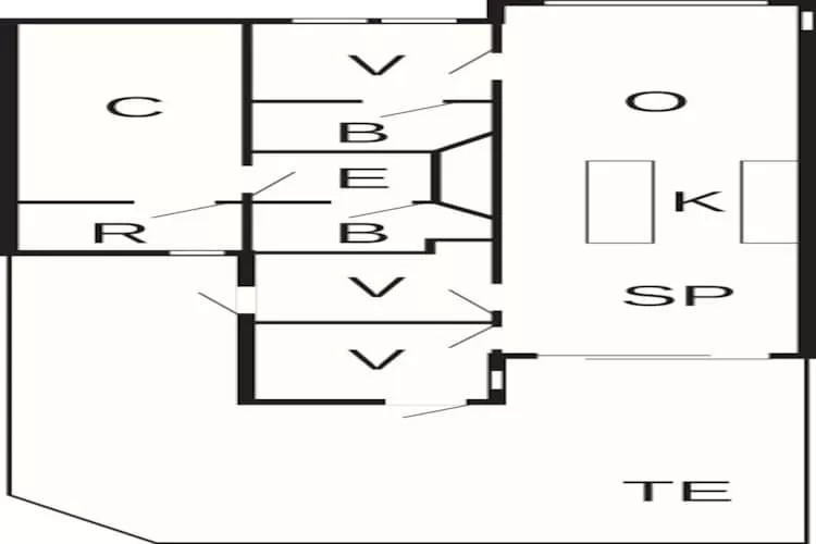 7 persoons vakantie huis in Gilleleje-By Traum-Plattegrond