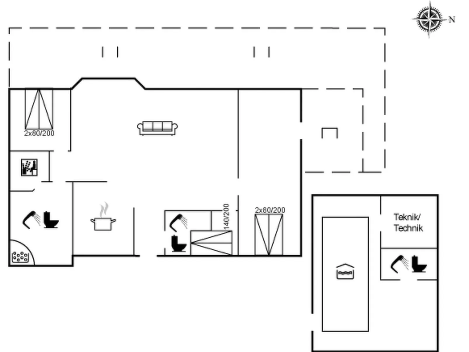 "Sirpa" - 1km from the sea-Binnen