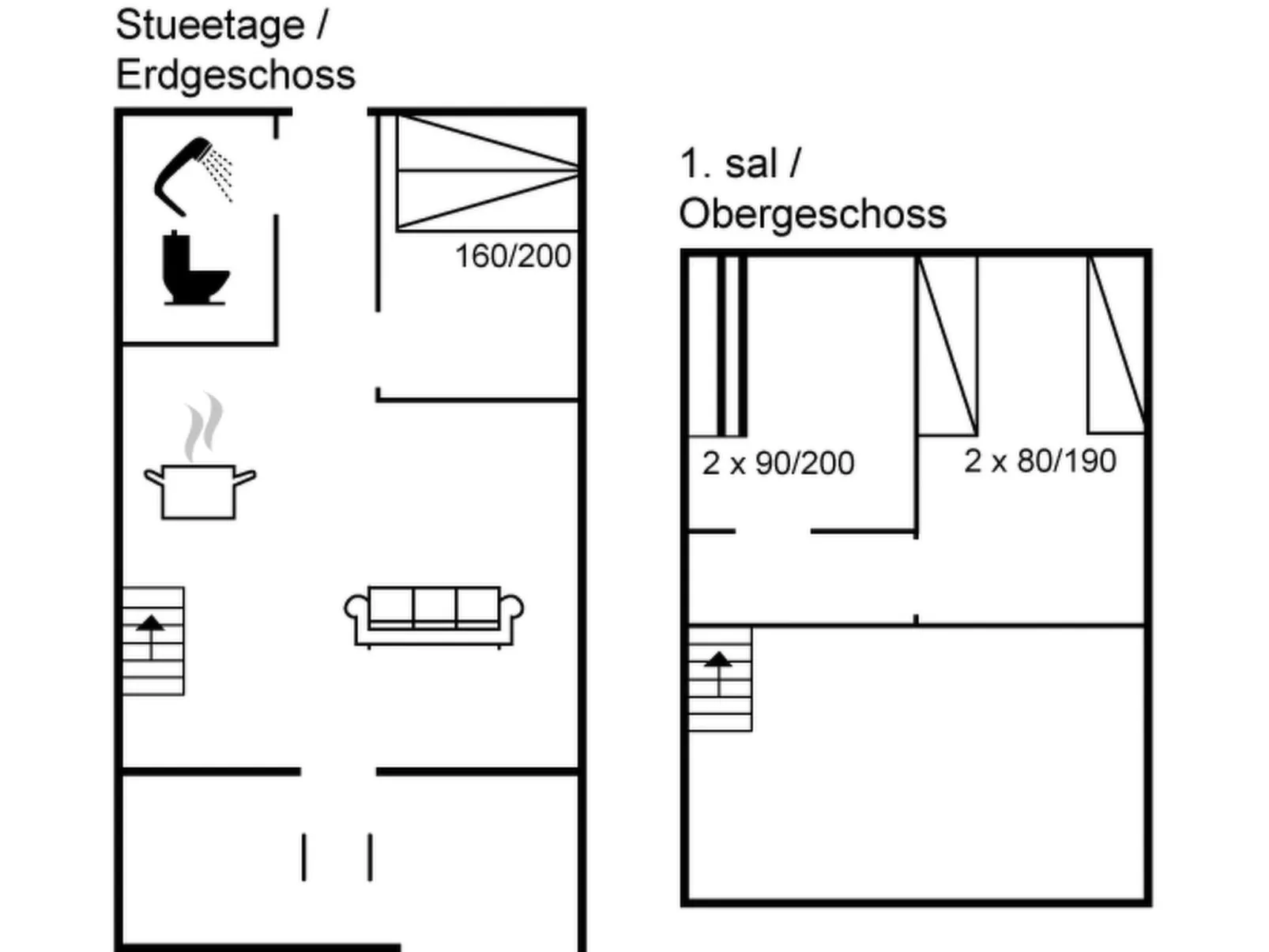"Stelle" - 100m to the fjord-Binnen
