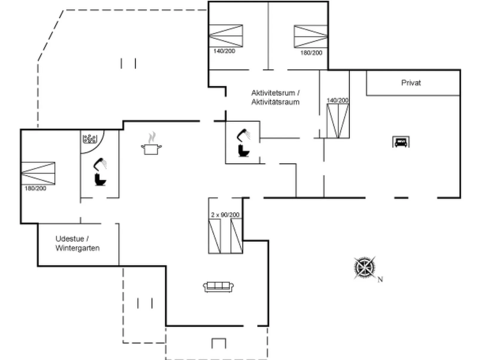 "Elia" - 300m from the sea-Binnen