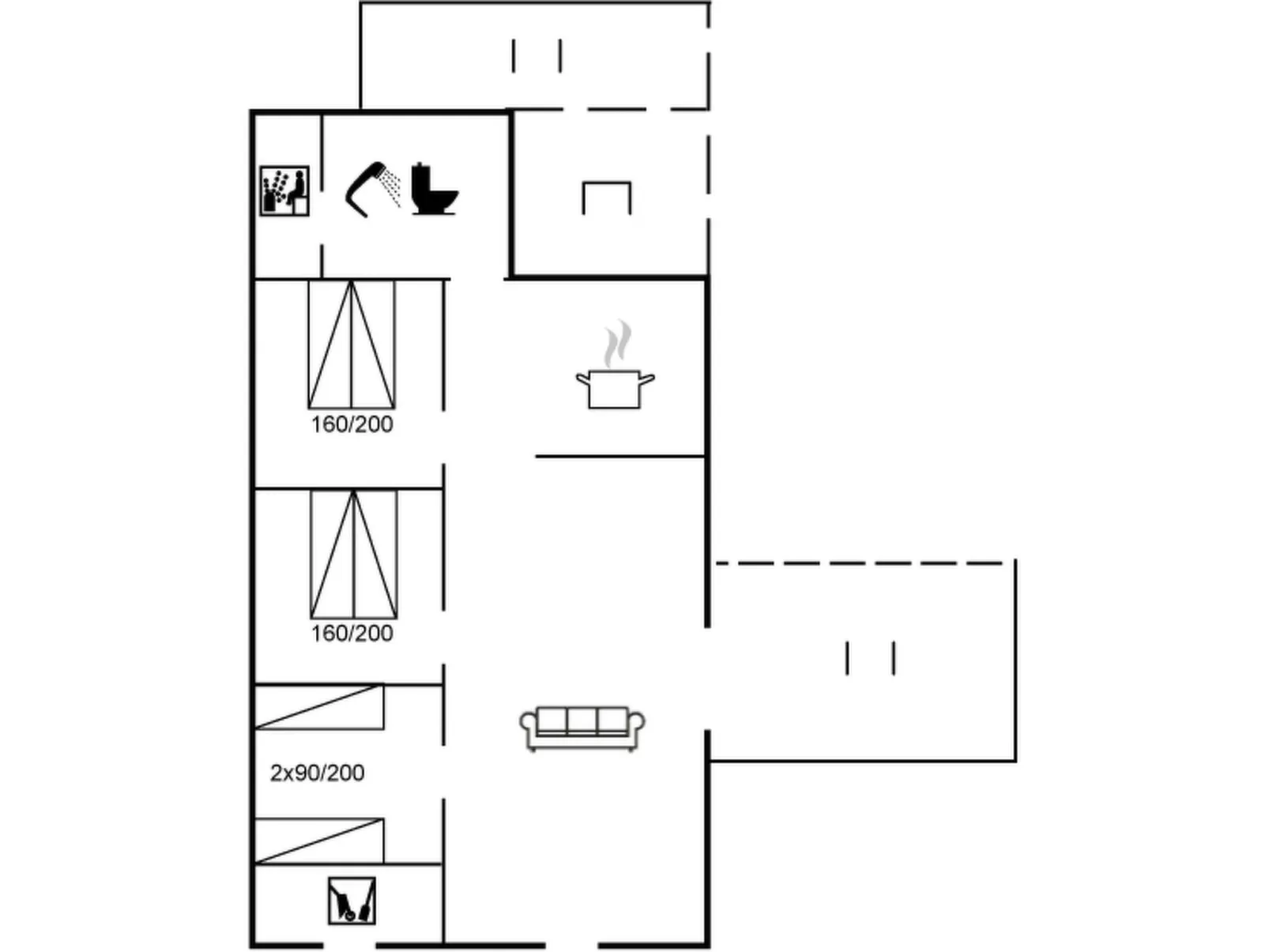 "Lowe" -  from the sea-Binnen