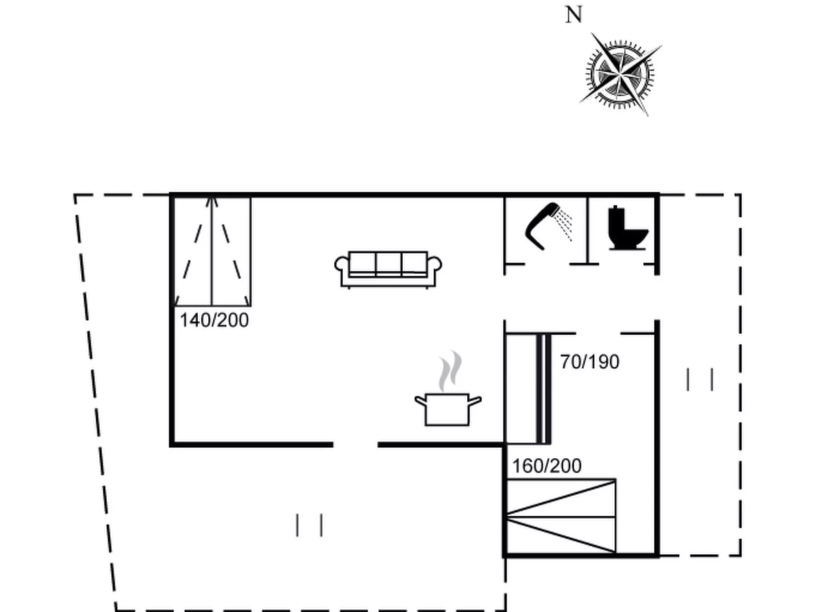 "Cristina" -  from the sea-Binnen