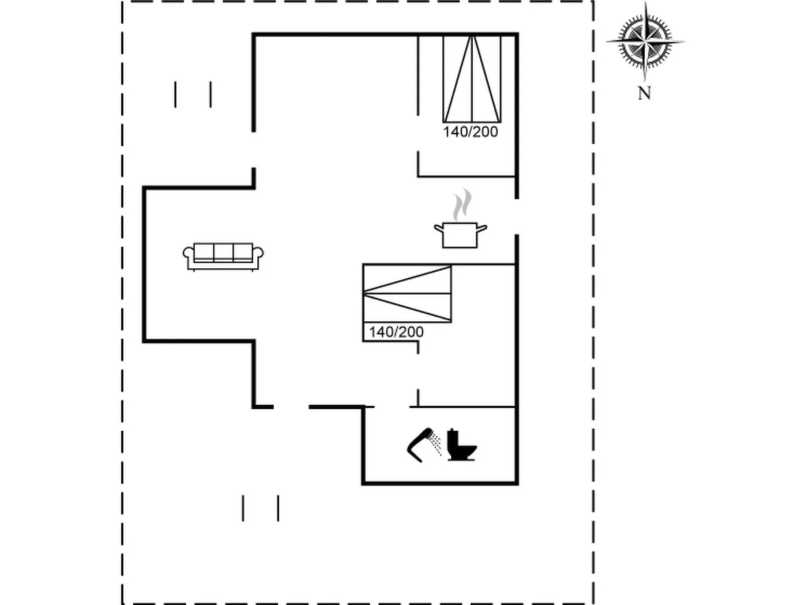 "Adi" - 75m from the sea-Binnen