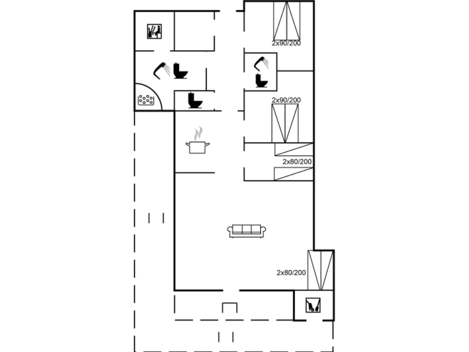 "Almira" - 1.2km from the sea-Binnen
