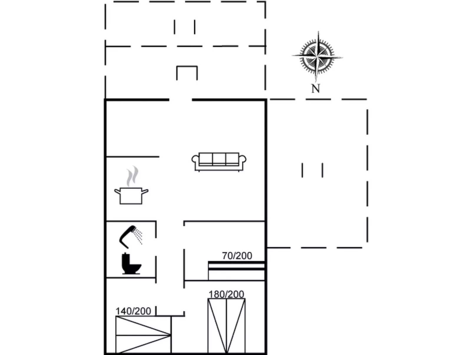 "Eeske" - 800m from the sea-Binnen