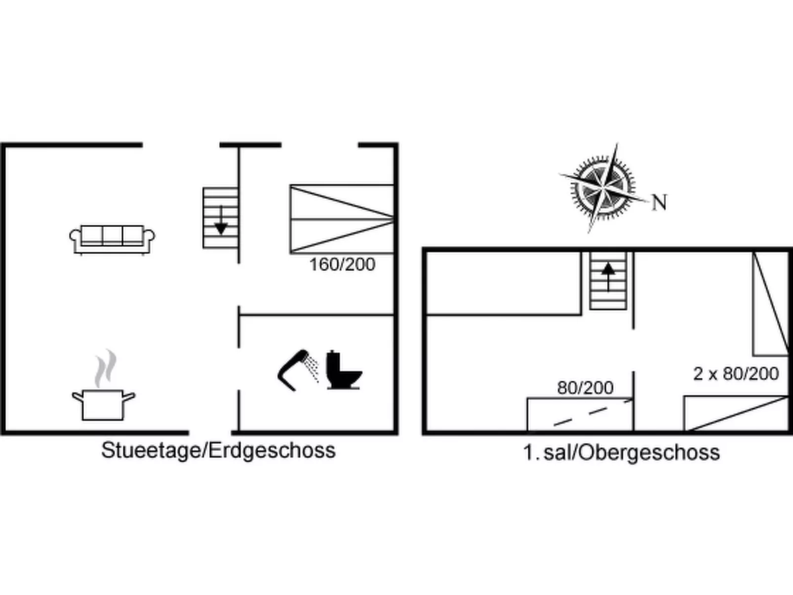 "Helga" - 800m from the sea-Binnen