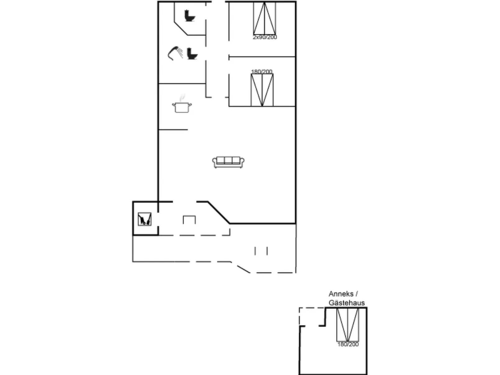 "Annalina" - 1.1km from the sea-Binnen