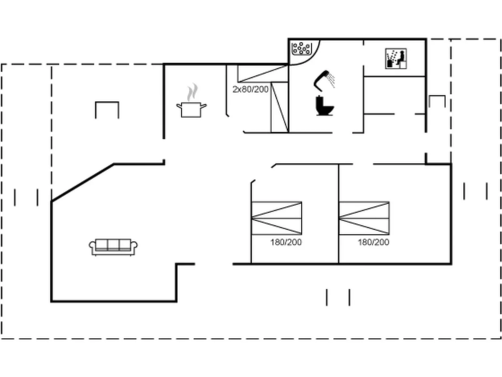 "Gedda" -  from the sea-Binnen
