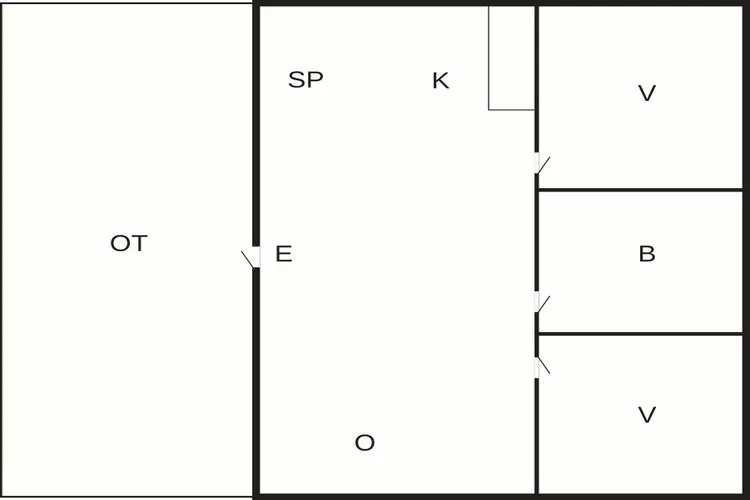 4 sterren vakantie huis in Gärsnäs-Plattegrond