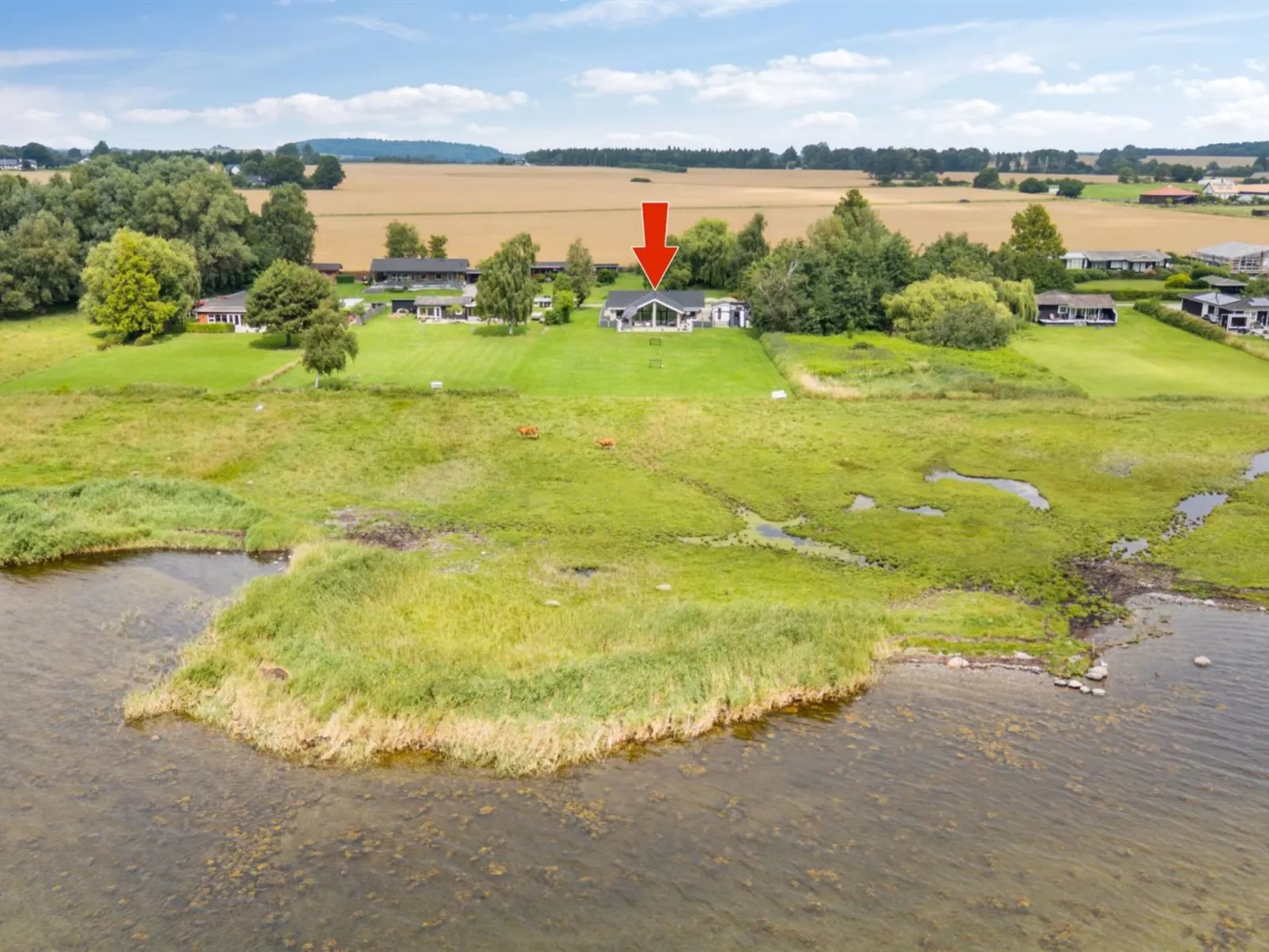 "Thyra" - 50m to the fjord-Buiten