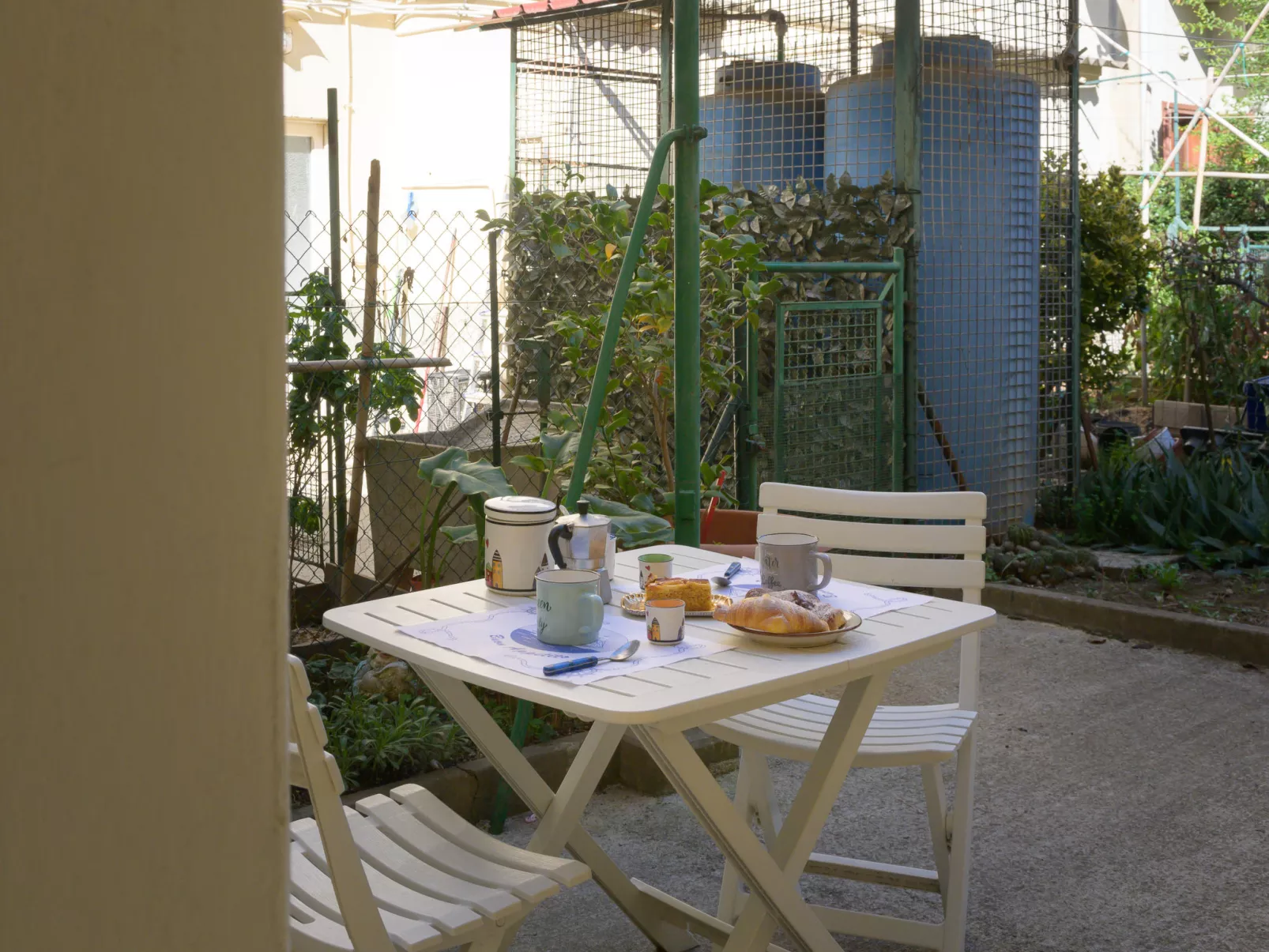 Il cortile nel centro-Buiten